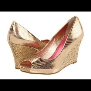 Lilly Pulitzer Resort Chic Wedge 8.5 (No box)